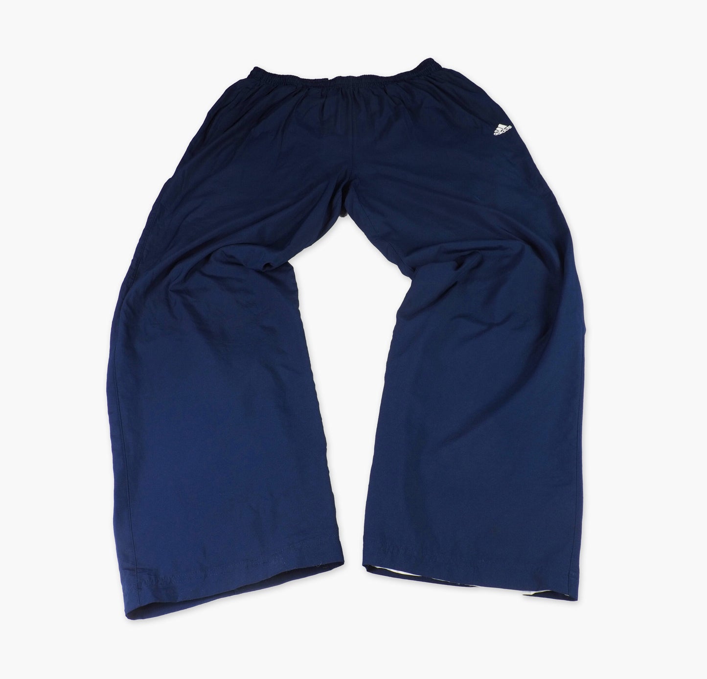 Adidas Nylon Track Pants Gesticktes logo (L)