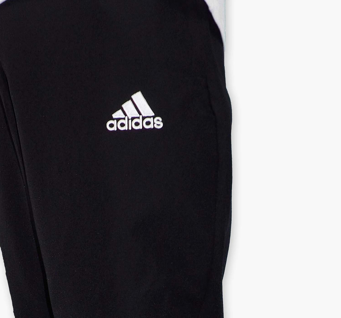 Adidas Nylon Track Pants Gesticktes Logo (S)