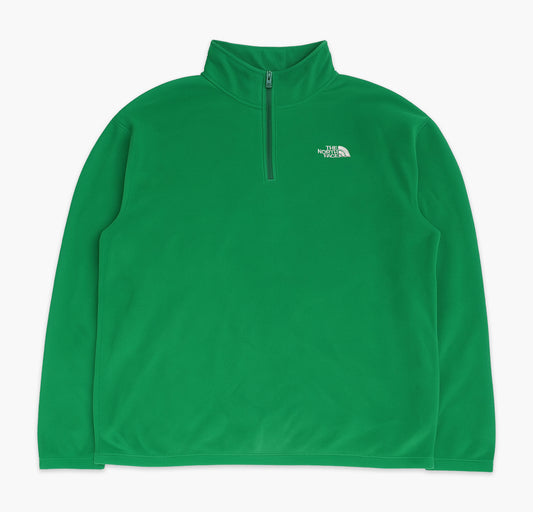 The North face Quarter Zipp Fleece Sweat Shirt Stitched Logo (Men's L)
