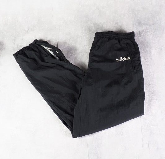Adidas Nylon Track Pants Gesticktes Logo (XL)