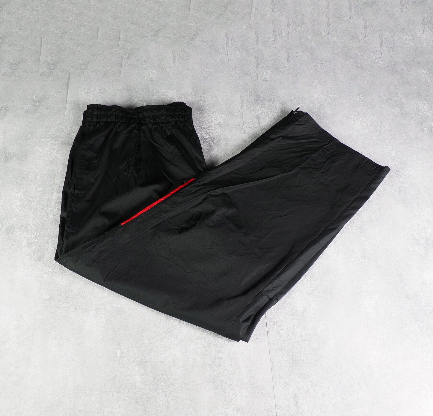 Starter Nylon Track Pants Gesticktes Logo (L)