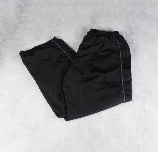Reebok Nylon Track Pants Gesticktes Logo (XL)