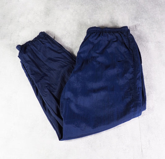 Nike Nylon Track Pants Gesticktes Logo (XXL)