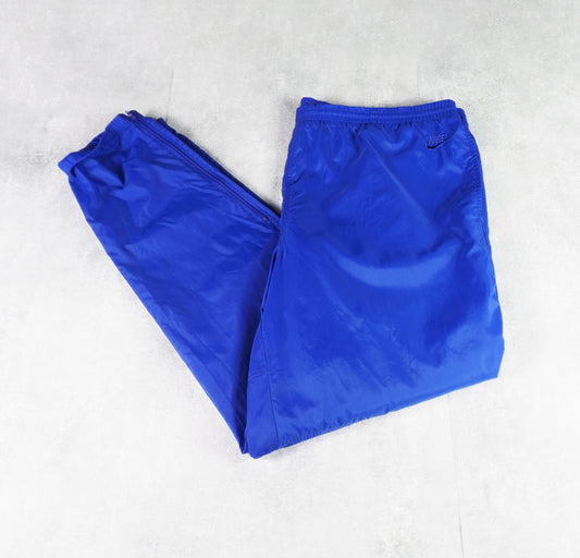 Nike Nylon Track Pants Gesticktes Logo (XL)