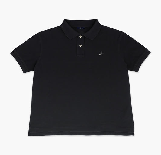 Nautica Cotton Polo Shirt Stitched Logo (S)