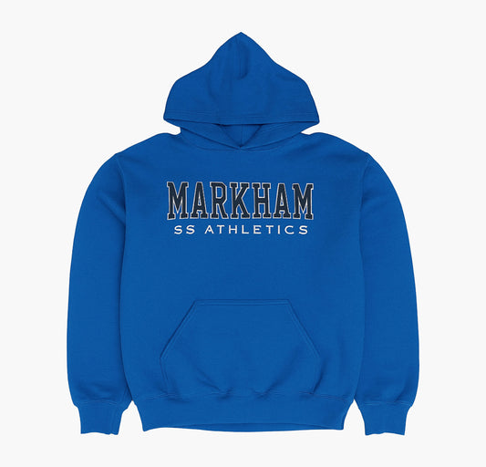 Vintage Pro Sports Hoodie Stitched Logo (S)