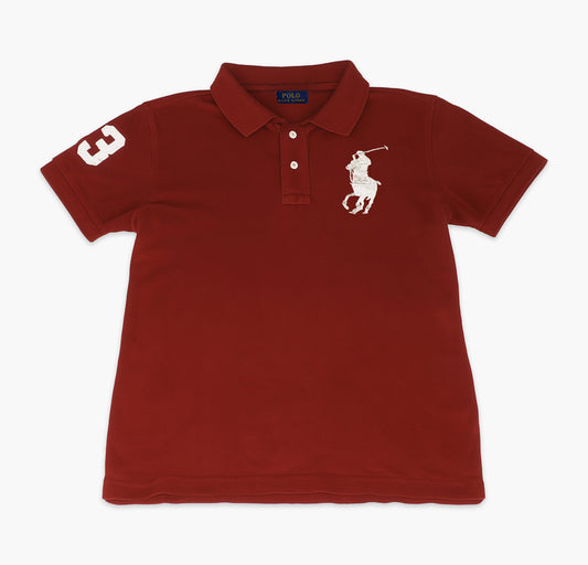 Ralph Lauren Cotton Polo Shirt Stitched Logo (S) 9