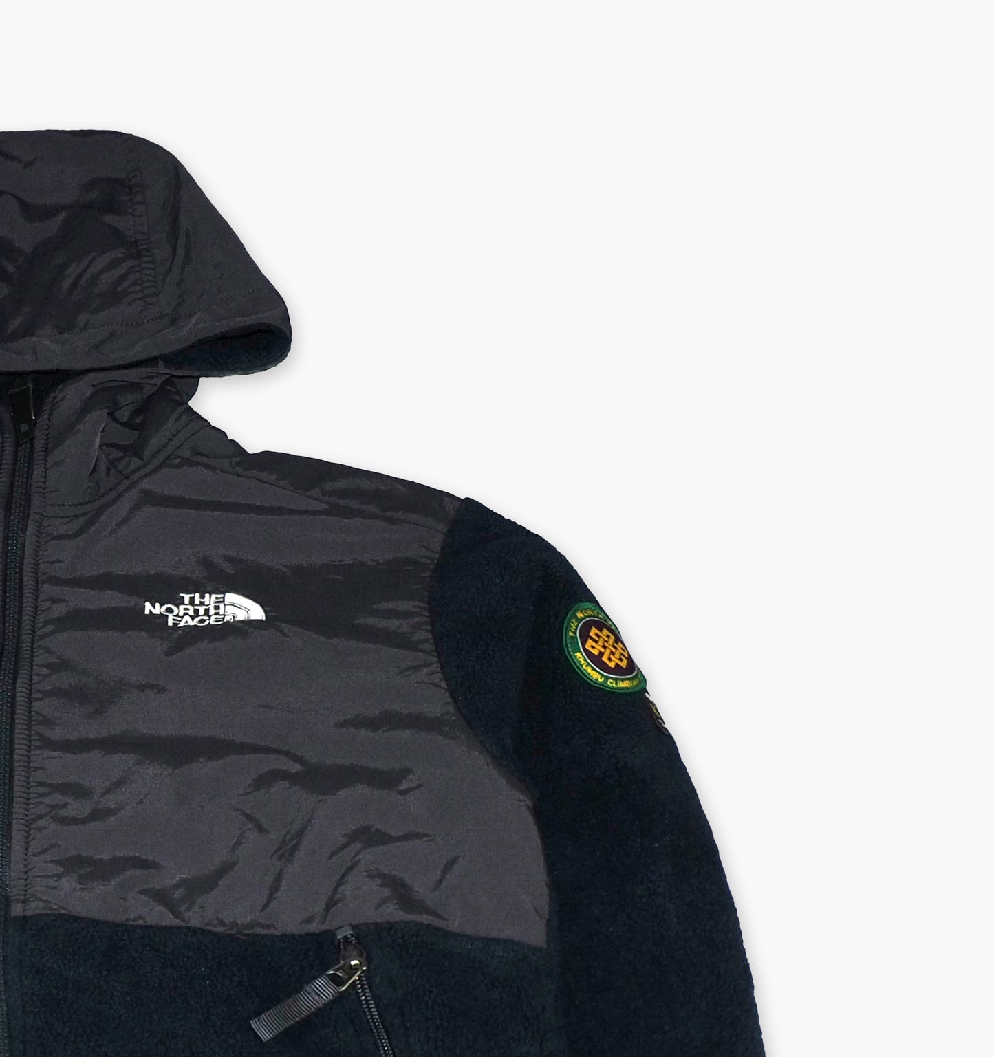 The North Face Denali Fleece Jacket Gesticktes Logo (Women's XS)