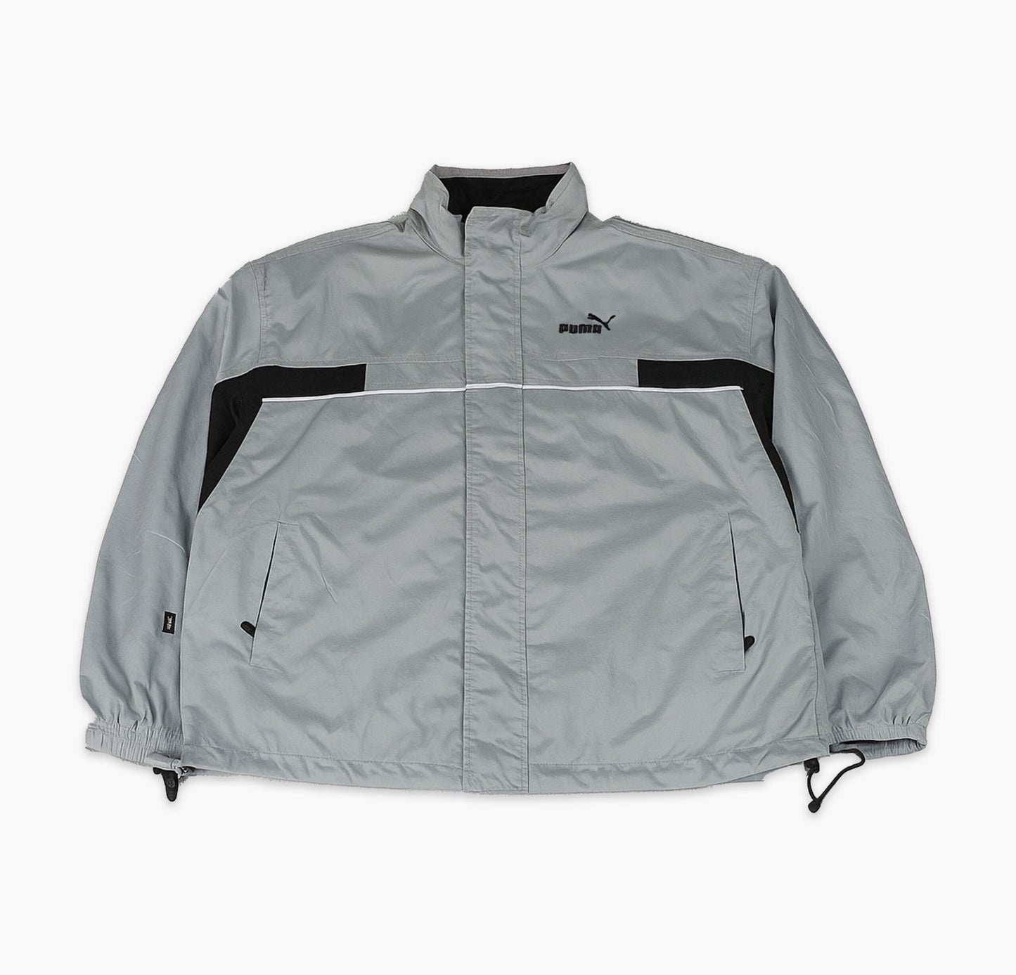 Puma Nylon Track Jacket Gesticktes Logo (S)