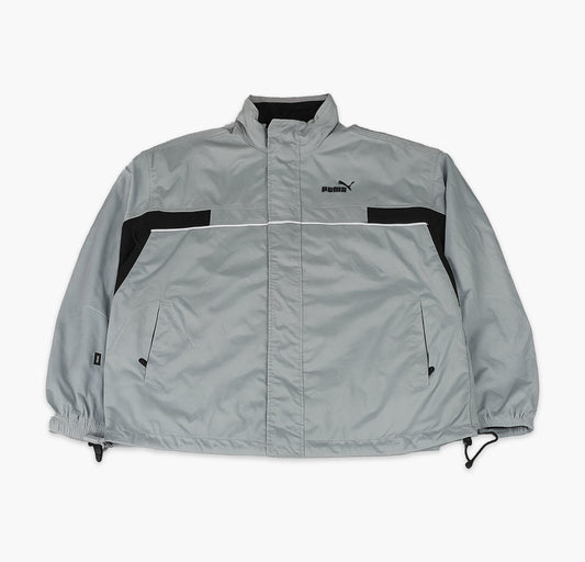 Puma Nylon Track Jacket Gesticktes Logo (S)