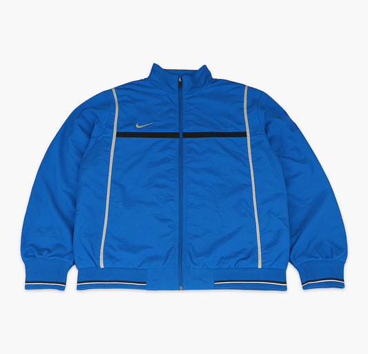 Nike Nylon Track Jacket Gesticktes Logo (M)