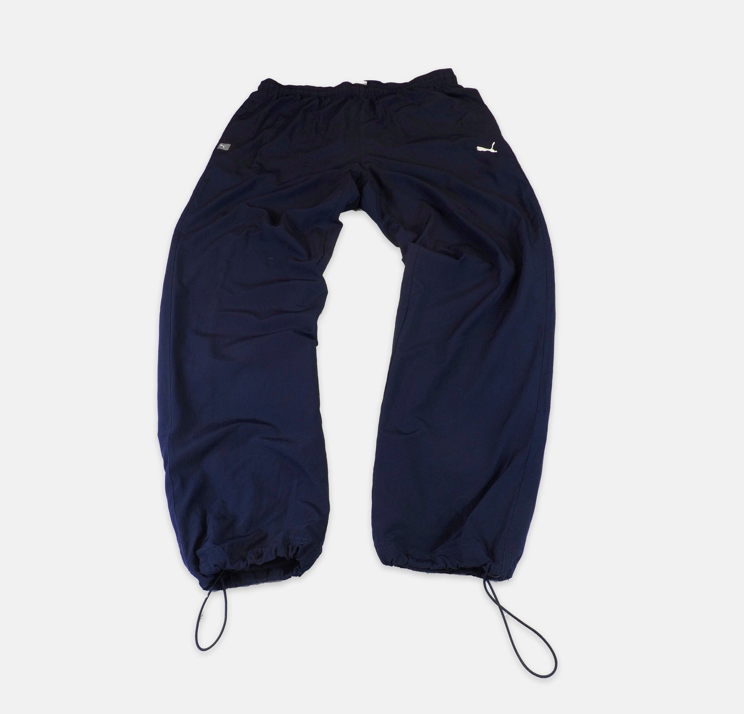 Puma Nylon Track Pants Gesticktes Logo (L)