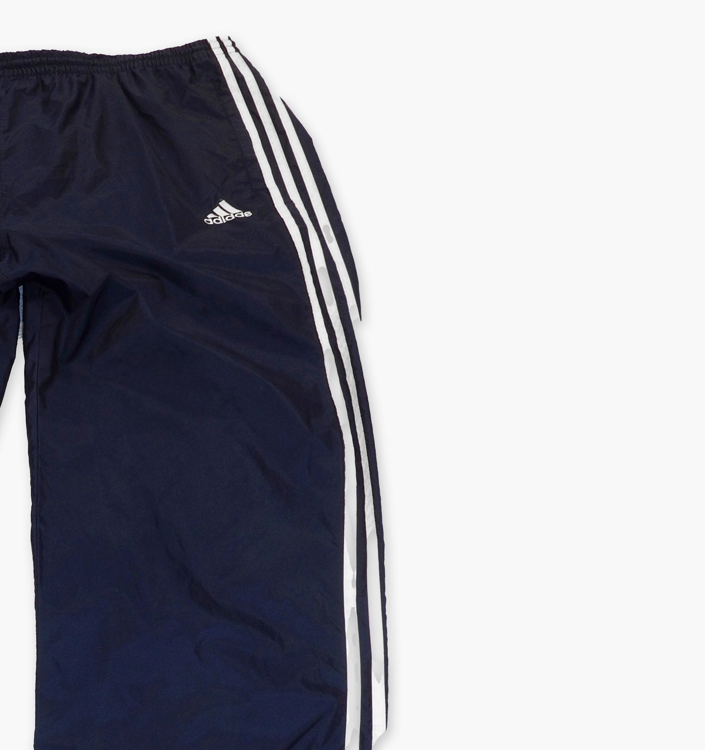 Adidas Nylon Track Pants Gesticktes Logo (XL) 17