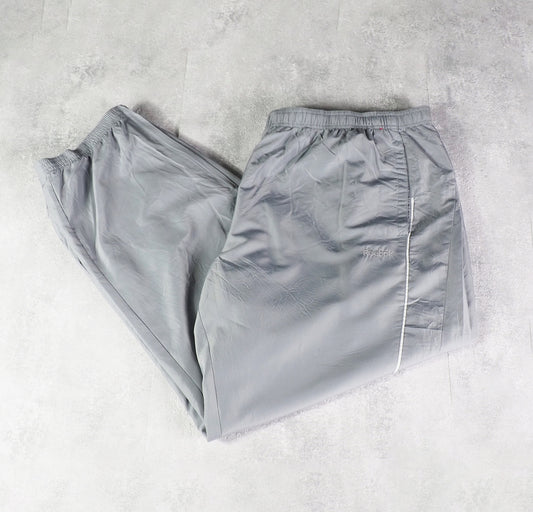 Reebok Nylon Track Pants Gesticktes Logo (XXL)