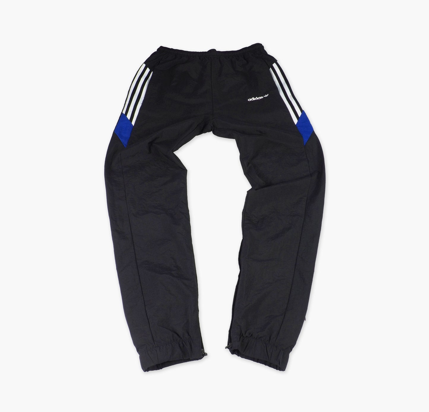 Adidas Nylon Track Pants Gesticktes Logo (XS)