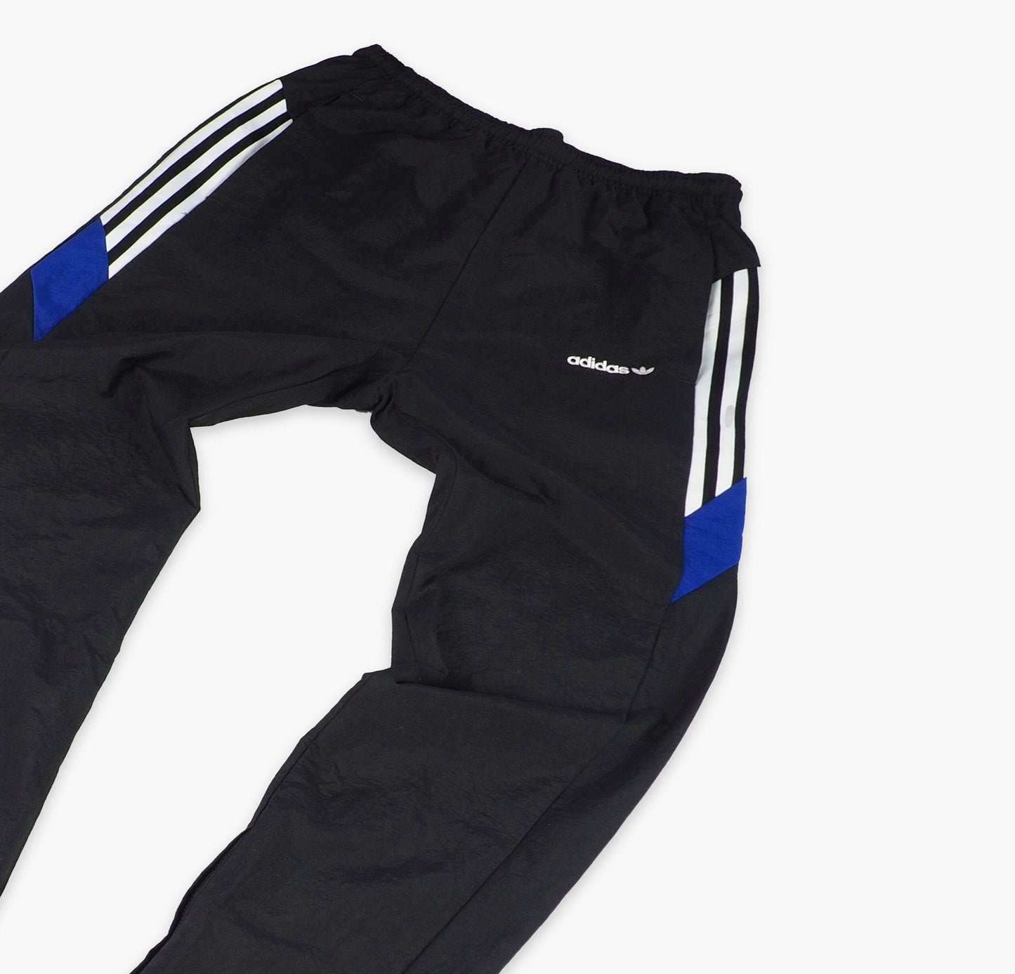Adidas Nylon Track Pants Gesticktes Logo (XS)