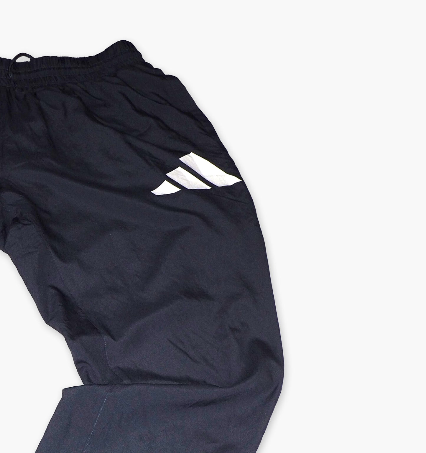 Adidas Nylon Track Pants Gesticktes Logo (XL)