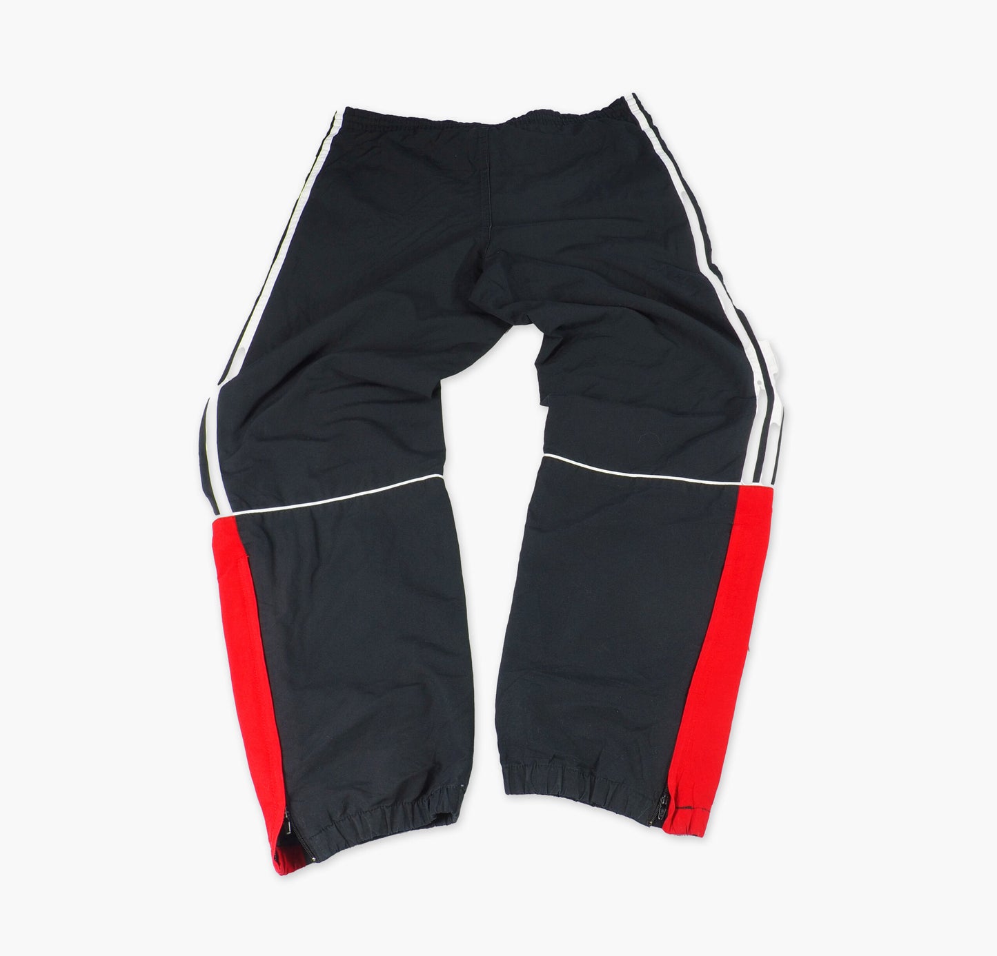Adidas Nylon Track Pants Gesticktes Logo (L)