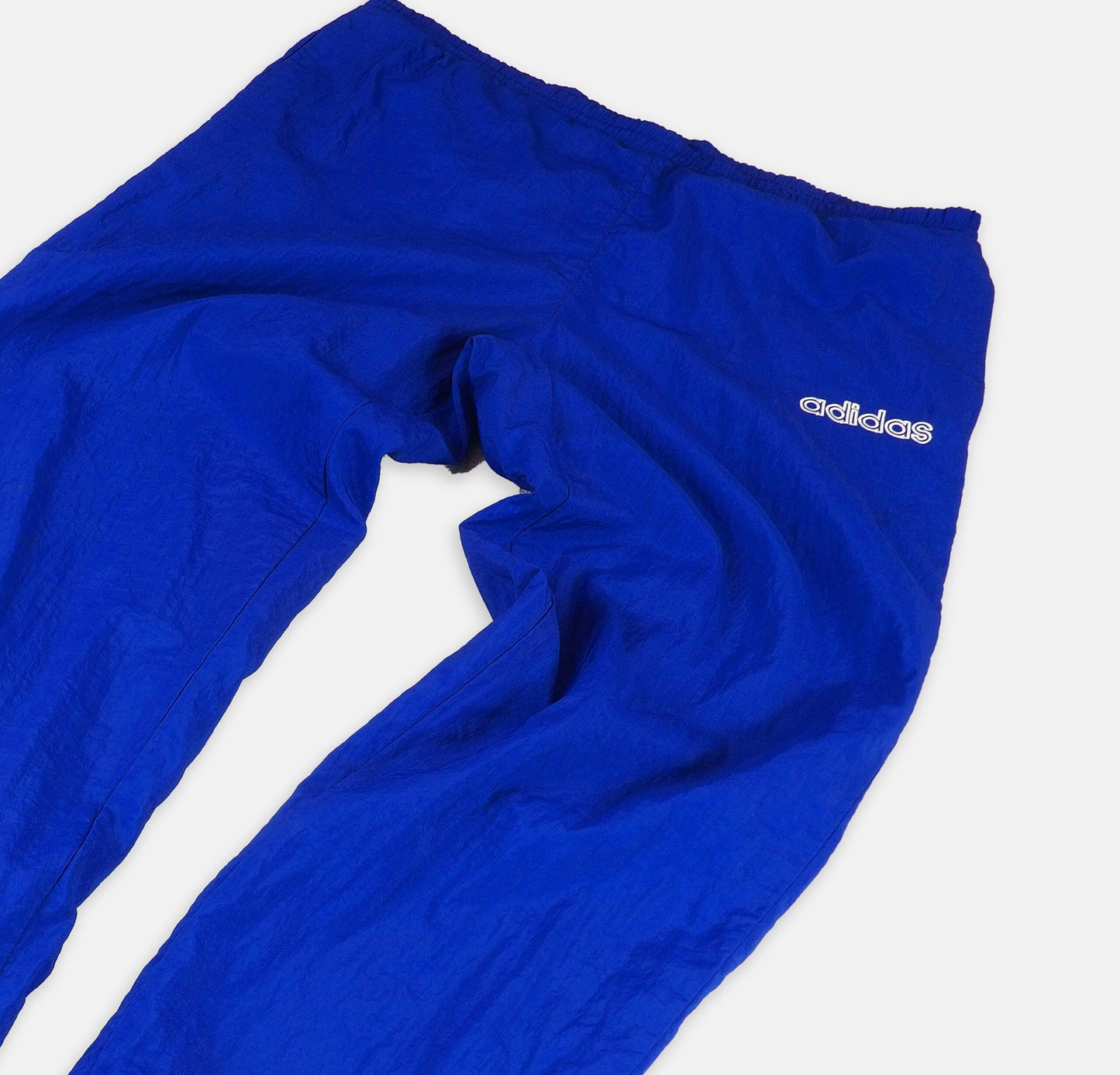 Adidas Nylon Track Pants Gesticktes Logo (XL)