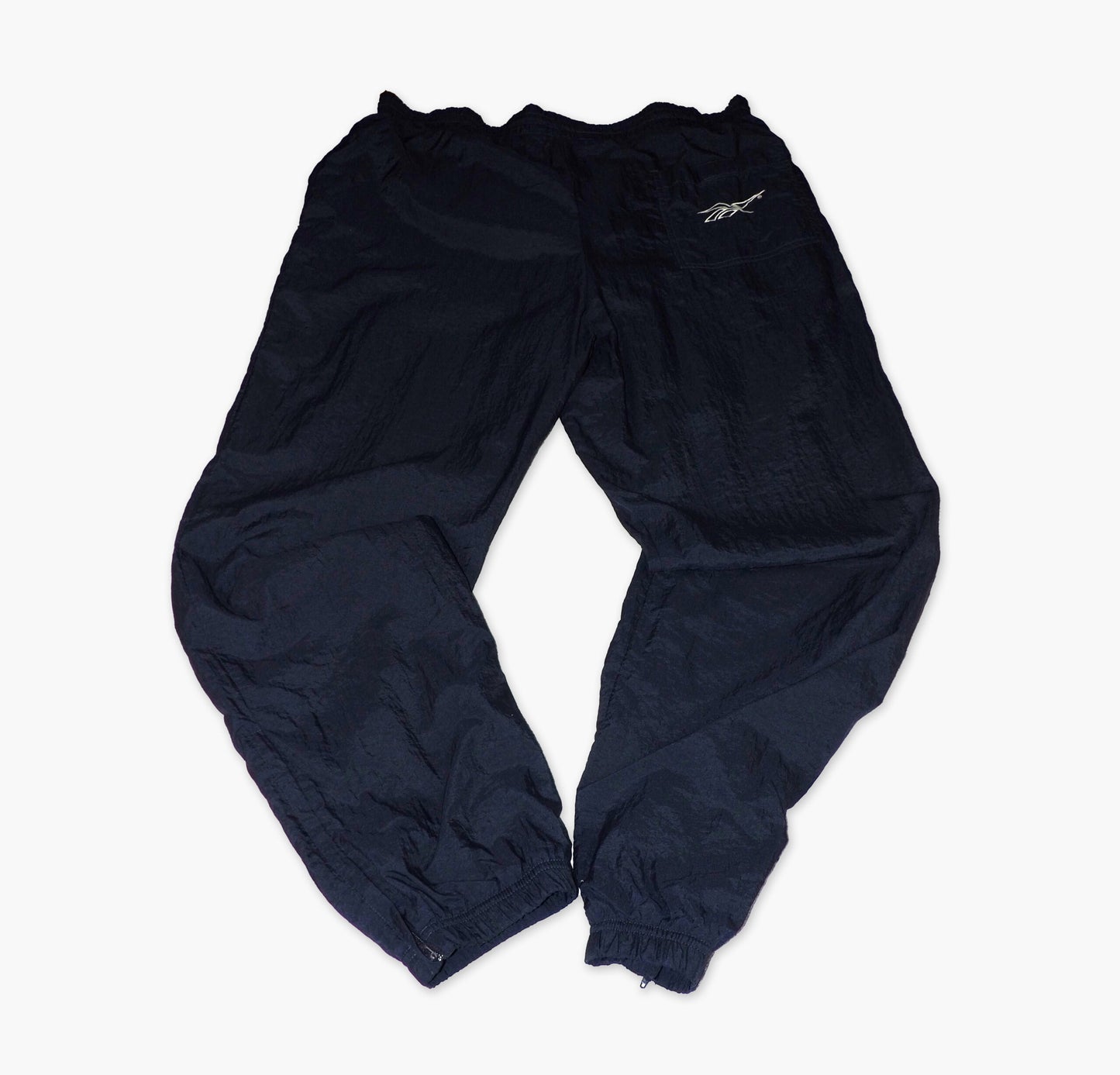 Reebok Nylon Track Pants Gesticktes Logo (M)