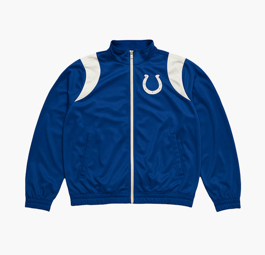 NFL Indianapolis Colts Track Jacket Embroidered Logo (M)