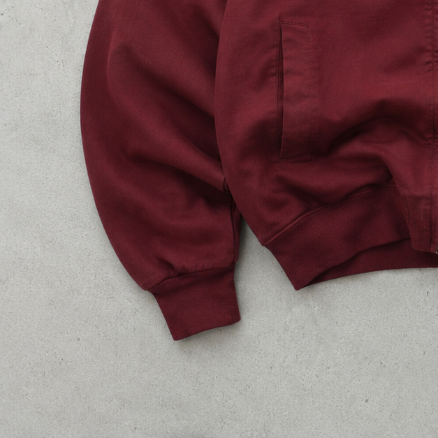 Lacoste LIVE Harrington Jacket Burgunderrot Rare (S)