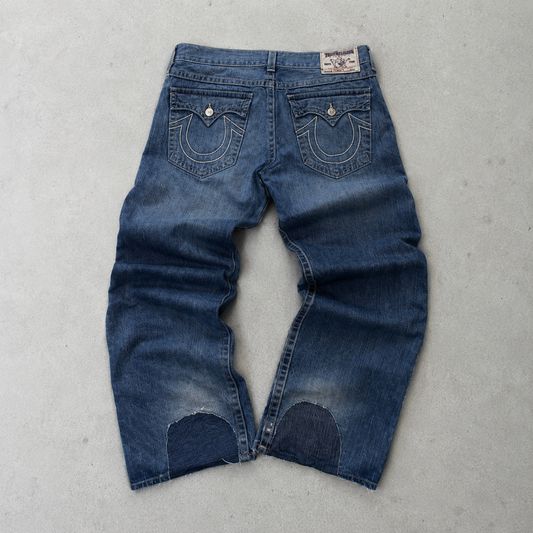 NBA True Religion Bootcut Jeans Blue Limited (L)