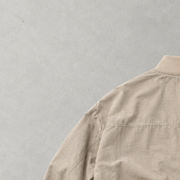 Polo Ralph Lauren Bomber Jacket Beige, Braun Rare (L)