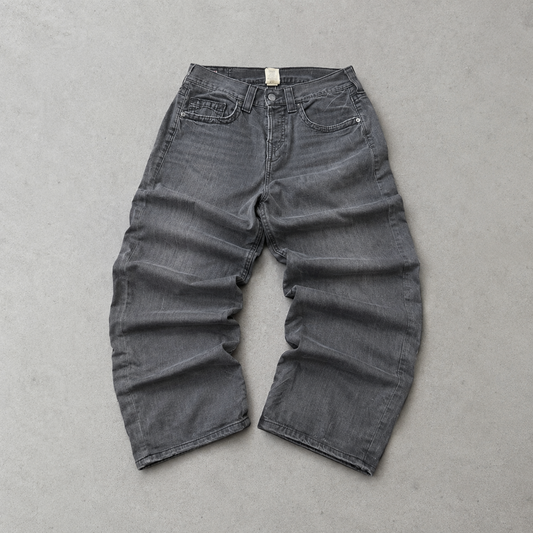 True Religion Rocco Slim Fit Jeans Schwarz Selten (W30 | DE 46)