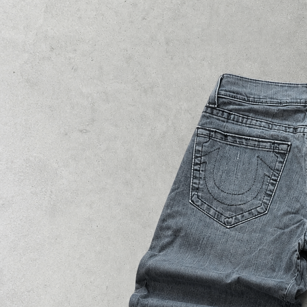 True Religion Rocco Slim Fit Jeans Schwarz Rare (W30 | DE 46)
