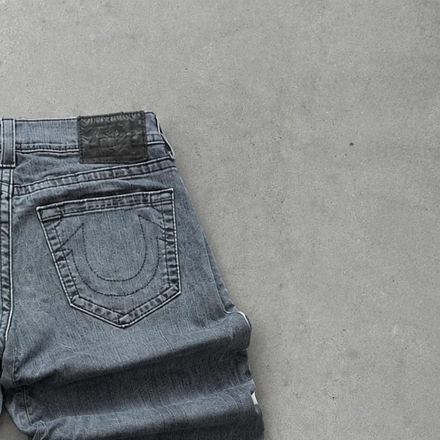 True Religion Rocco Slim Fit Jeans Schwarz Rare (W30 | DE 46)
