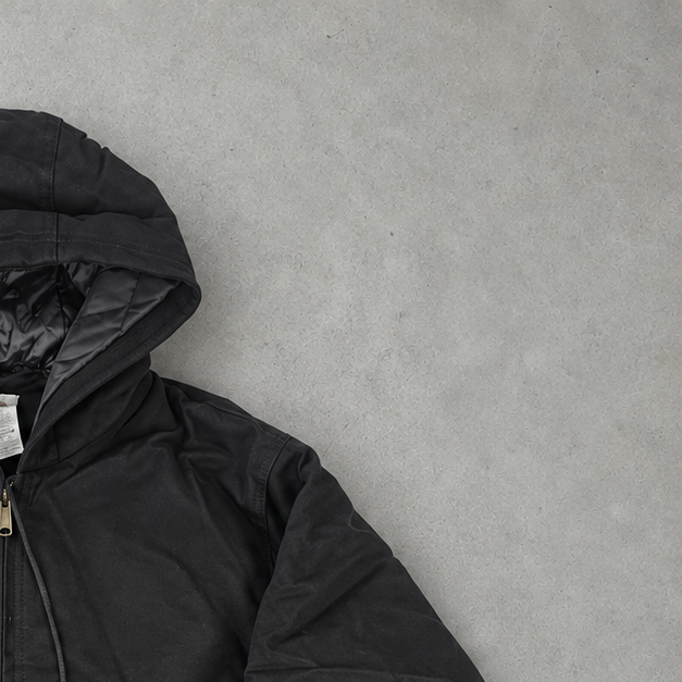 Y2K Carhartt Denim Jacket Black Rare (XL)