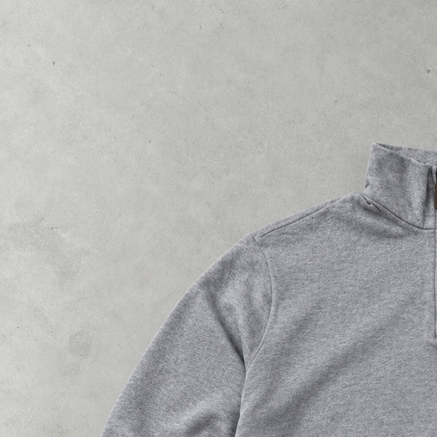 Ralph Lauren Sweater Grau Stitched Logo Rare (M)