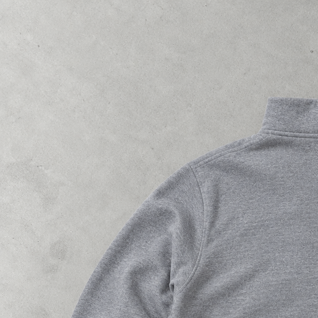 Ralph Lauren Sweater Grau Stitched Logo Rare (M)
