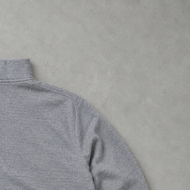Ralph Lauren Sweater Grau Stitched Logo Rare (M)
