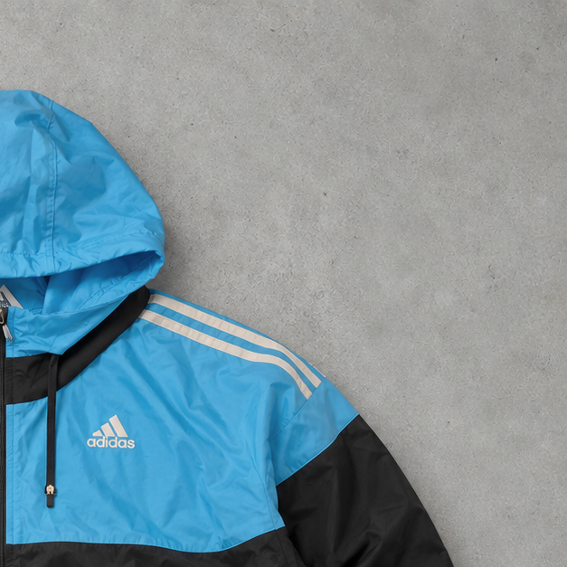 adidas Jacket Blau, Schwarz Rare (XL)