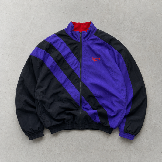Reebok Windbreaker Lila / Black Limited Stitched Logo (XL)