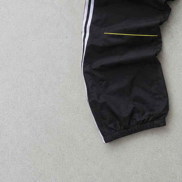 Chelsea 2014 2015 ADIDAS Rain Pants Black / Yellow Limited (L) Stitched Logo