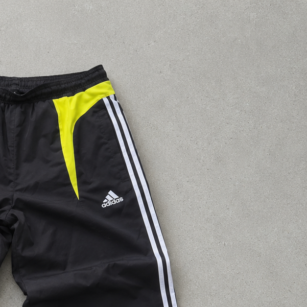 Chelsea 2014 2015 ADIDAS Rain Pants Black / Yellow Limited (L) Stitched Logo