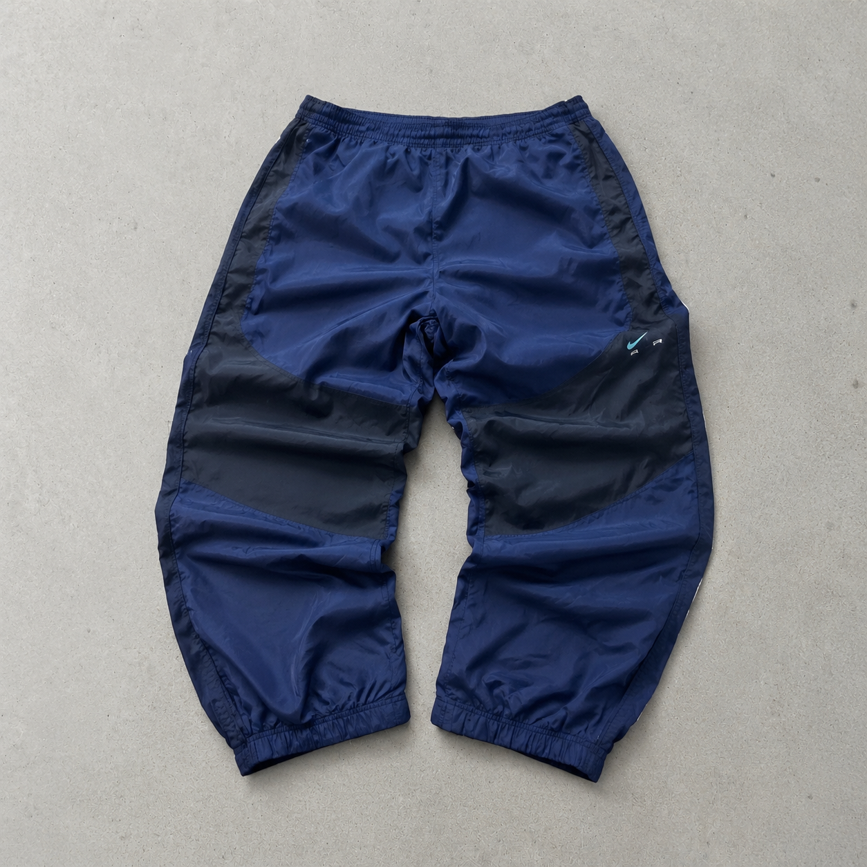Y2K Nike Track Pants Marineblau, Blau Rare (L)