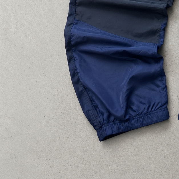 Y2K Nike Track Pants Marineblau, Blau Rare (L)