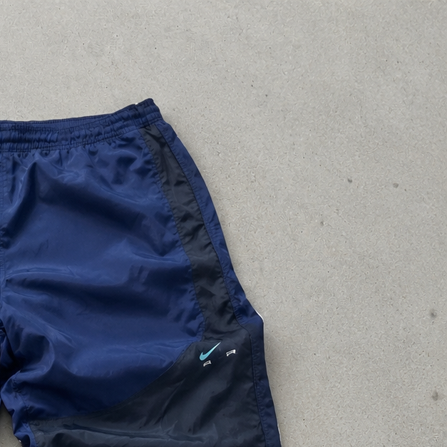 Y2K Nike Track Pants Marineblau, Blau Rare (L)