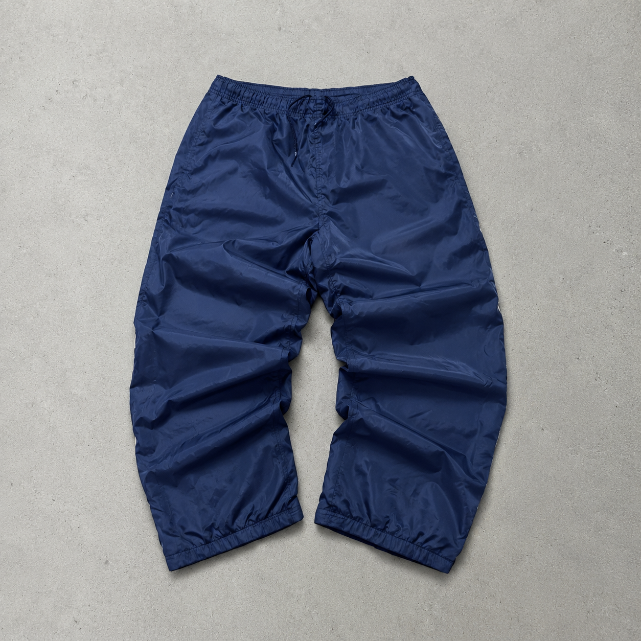Y2K Nike Track Pants Marineblau, Blau Rare (L)