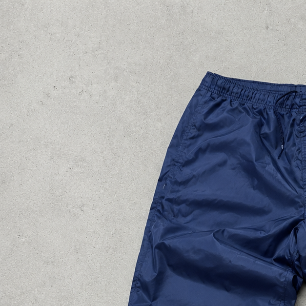 Y2K Nike Track Pants Marineblau, Blau Rare (L)