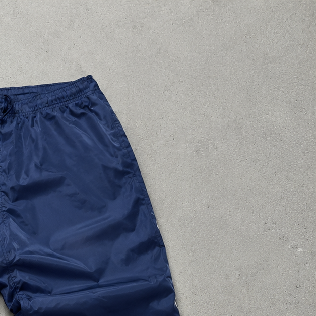 Y2K Nike Track Pants Marineblau, Blau Rare (L)