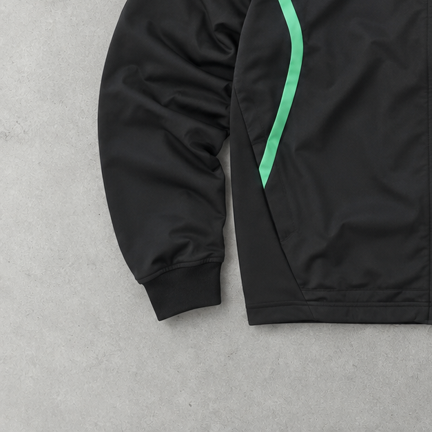 Bayern Adidas Jacket Black / Green Limited (S)