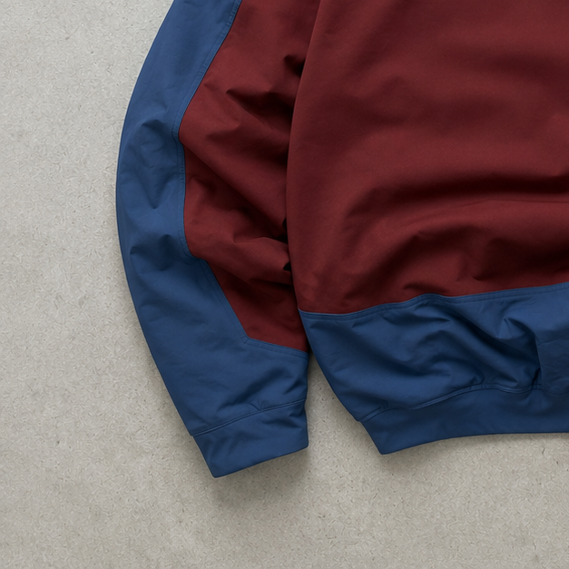 The North Face Jacket Burgunderrot, Hellblau Rare (L)