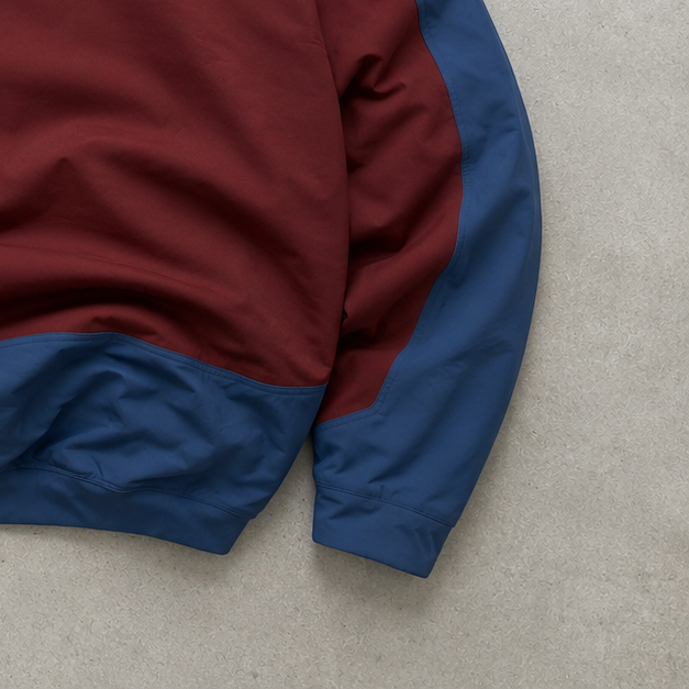 The North Face Jacket Burgunderrot, Hellblau Rare (L)