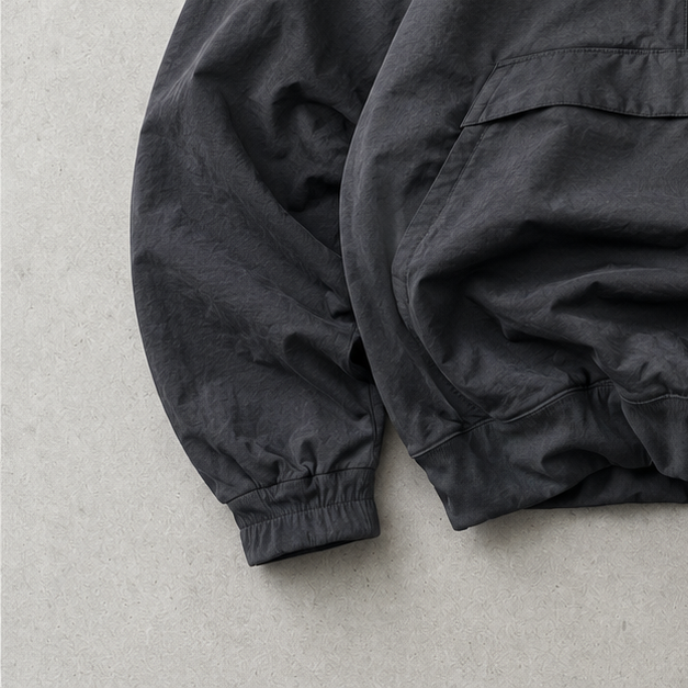 Champion Jacket Grey / Black Rare (M)