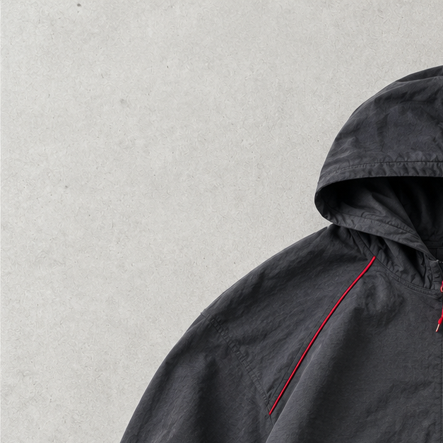 Champion Jacket Grey / Black Rare (M)